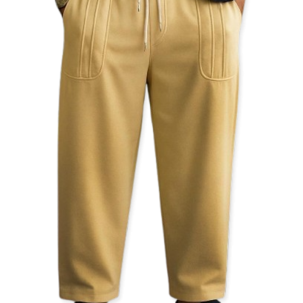 Pocket Stripe  Baggy Trouser