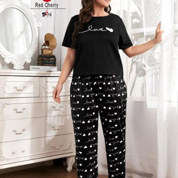 Printed design Night Suit