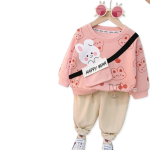 Bear Printed Track Suit Kids