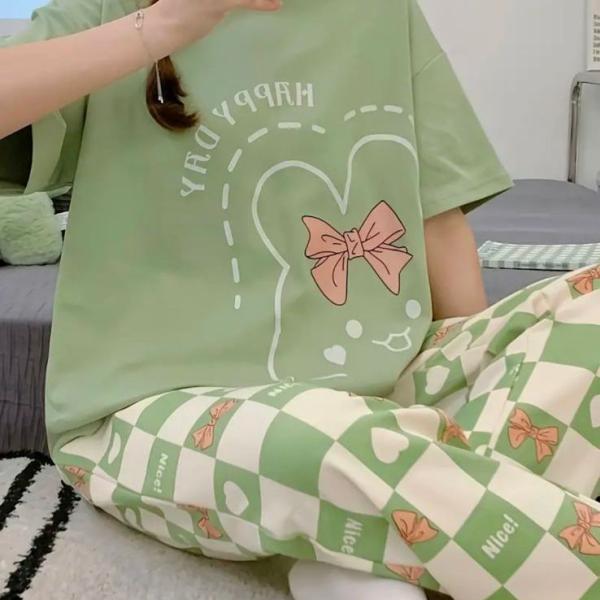 Printed design Night Suit